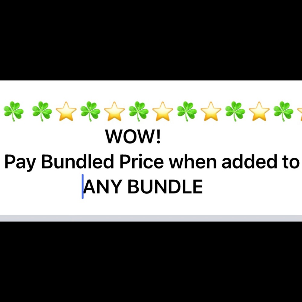☘️⭐️ Receive lowest price when bundled